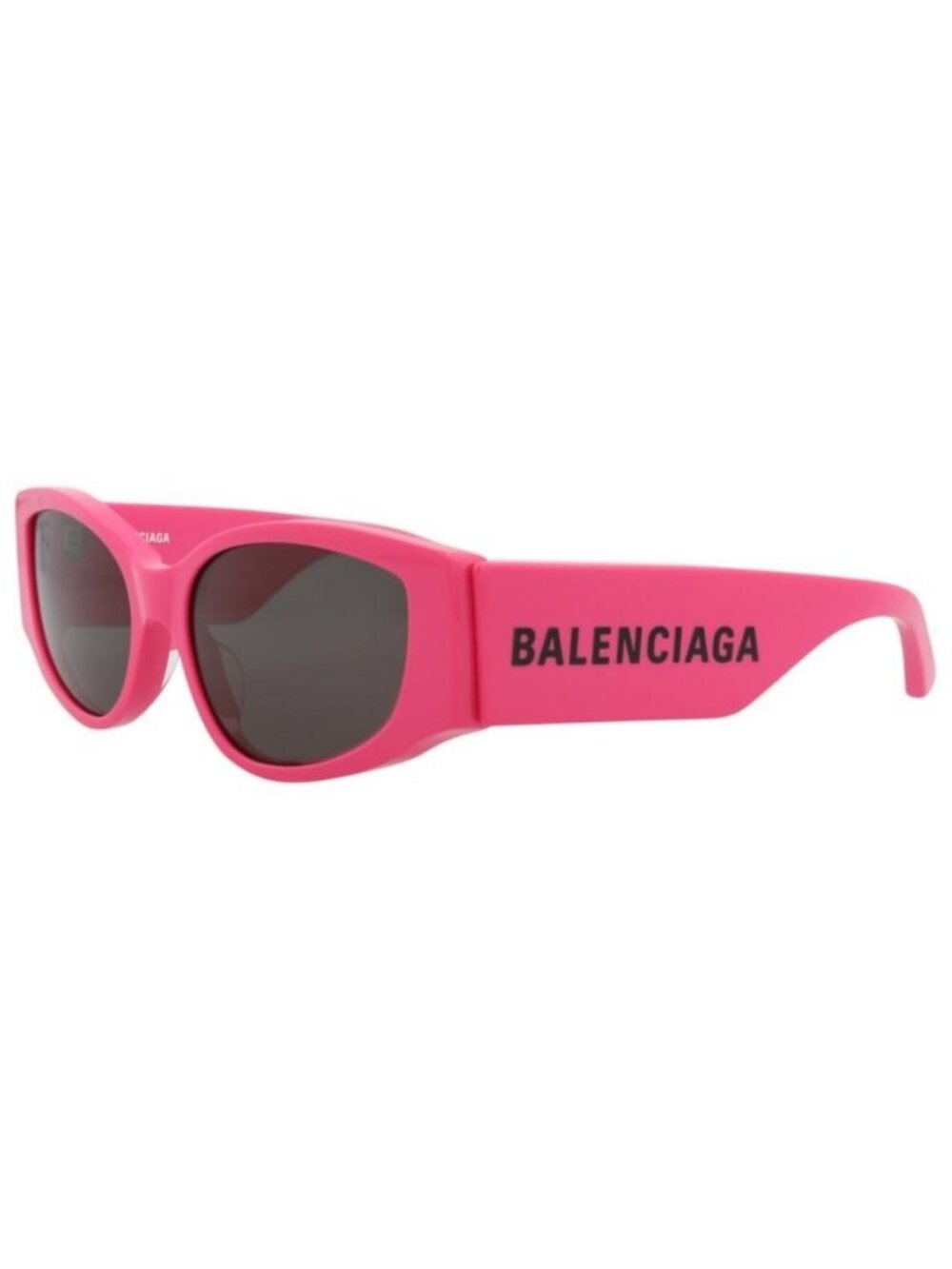 New Balenciaga Womens Cat Eye Fuchsia Fuchsia Grey Fashion Designer Sunglasses